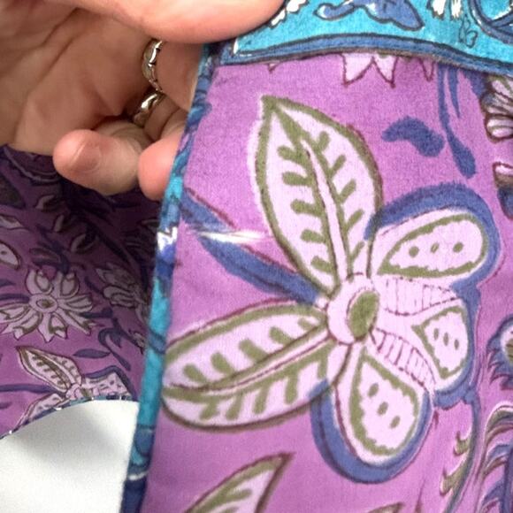NWT Alix of Bohemia Carnaby Floral Patchwork Jacket, Purple Amethyst, Sz S - Picture 15 of 15